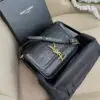 Design Sue Suede & Leather Shoulder Bag - Dubai Fashion LUX