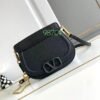 Valentino V Sling Leather Shoulder Bag