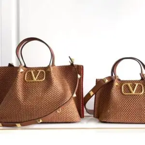 Design Women's Woven One Tote Summer Handbag - Dubai Fashion LUX