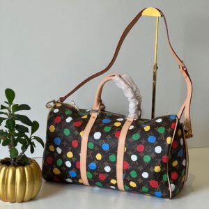 Louis Vuitton x Yayoi Kusama Keepall 45 Trolley Bag
