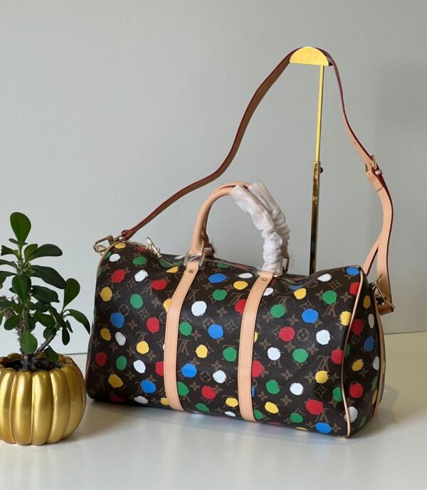 Louis Vuitton x Yayoi Kusama Keepall 45 Trolley Bag