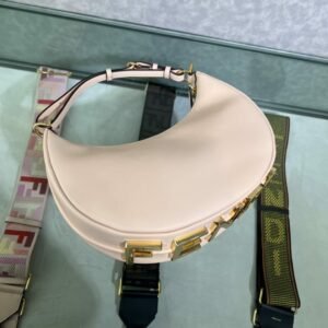 Embellished Leather Shoulder Bag - Dubai Fashion LUX