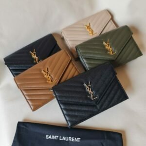 ENVELOPE CHAIN WALLET CLUTCH - Dubai Fashion LUX