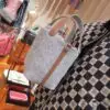 Feutre Swift Picotin Lock 18 PM Gris Clair Gold - Dubai Fashion LUX