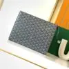 GOYARD Green Coated Canvas Senat Super Master Tote