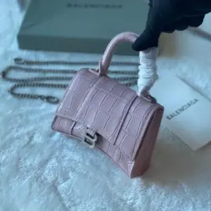 Hourglass Mini Top Handle Bag - Dubai Fashion LUX