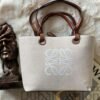 JACQUARD ANAGRAM CANVAS TOTE BAG - Dubai Fashion LUX