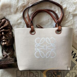 JACQUARD ANAGRAM CANVAS TOTE BAG - Dubai Fashion LUX