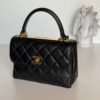 Lambskin Quilted Small Chic Pearls Flap - Dubai Fashion LUX