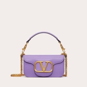 Leather VLOGO Signature Shoulder Bag - Dubai Fashion LUX
