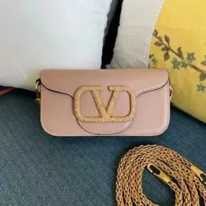 LOCÒ SMALL SHOULDER BAG WITH JEWEL LOGO - Dubai Fashion LUX