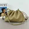 LOEWE Green Flamenco Purse Bag