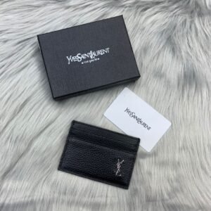 logo plaque cardholder - Dubai Fashion LUX