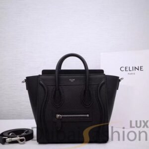 Luggage Micro / Drummed Calfskin - Dubai Fashion LUX