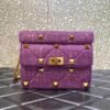 MEDIUM BAG WITH CHAIN ROMAN STUD THE SHOULDER BAG IN NAPPA - Dubai Fashion LUX