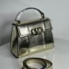 MICRO VSLING HANDBAG IN METALLIC CALFSKIN - Dubai Fashion LUX
