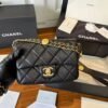 Mini matelasse black coin - Dubai Fashion LUX