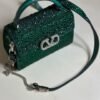 MINI VSLING HANDBAG WITH RHINESTONES - Dubai Fashion LUX