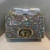 Multicolor Embroidered Embellished Crystals - Dubai Fashion LUX