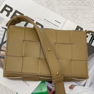 Nappa Maxi Intreccio Cassette Bag Acorn - Dubai Fashion LUX