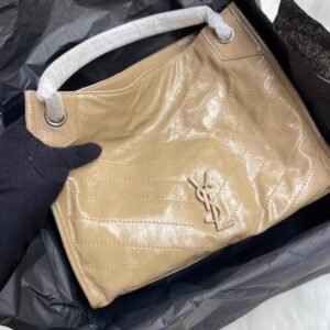 Niki Shopping Tote Matelasse Chevron Leather Large - Dubai Fashion LUX