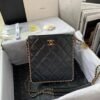 Pearl Crush Hobo Crossbody, Lambskin with Gold Hardware, New in Box GA001 - Dubai Fashion LUX