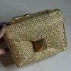 Replica One Stud crystal-embellished shoulder bag