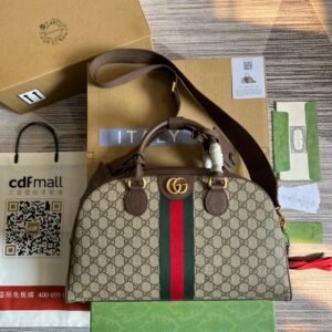 Savoy medium top-handle canvas bag - Dubai Fashion LUX