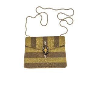 Serpenti Sack Forever Chain Wallet Opal - Dubai Fashion LUX