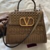 Small Leather VSLING Top-Handle Bag - Dubai Fashion LUX