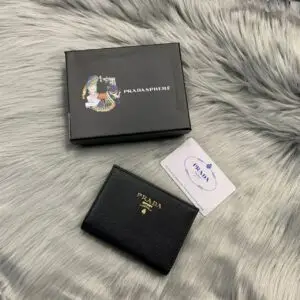 Small Saffiano Leather Wallet - Dubai Fashion LUX