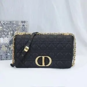 Soft black Cannage calfskin - Dubai Fashion LUX