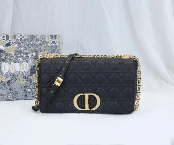 Soft black Cannage calfskin - Dubai Fashion LUX
