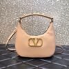 VALENTINO STUD SIGN HOBO BAG