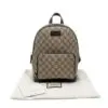 Supreme Canvas Black Leather Small Eden Backpack - Dubai Fashion LUX
