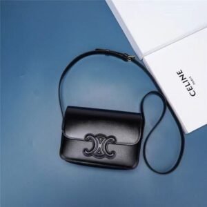 Teen cuir triomphe bag in shiny calfskin - Dubai Fashion LUX