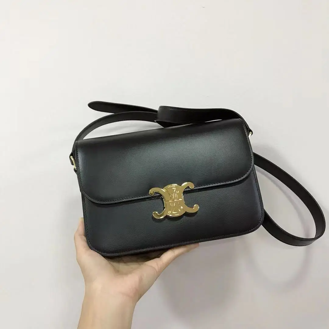 Celine Teen Triomphe Shoulder Bag Smooth Calfskin Celine Teen Triomphe Shoulder Bag Smooth Calfskin
