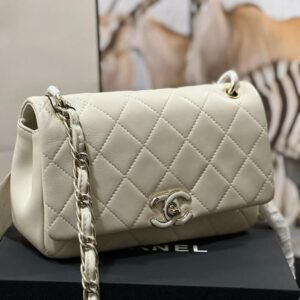 TIE AND DYE WHITE LARGE BAG - Dubai Fashion LUX