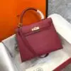 Togo Kelly Retourne 28 Etoupe - Dubai Fashion LUX