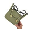 Togo Leather Shoulder Bag Crossbody Luxury Genuine Leather Mini Bag - Dubai Fashion LUX