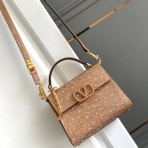 V-SLING RHINESTONE MINI HANDBAG - Dubai Fashion LUX