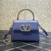 VSLING CALFSKIN HANDBAG WITH JEWEL HANDLE MASTER - Dubai Fashion LUX