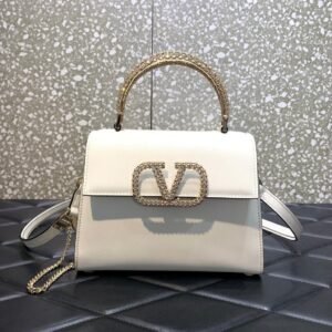 VSling crystal-embellished leather tote - Dubai Fashion LUX