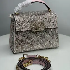 VSLING MINI HANDBAG WITH SPARKLING EMBROIDERY - Dubai Fashion LUX