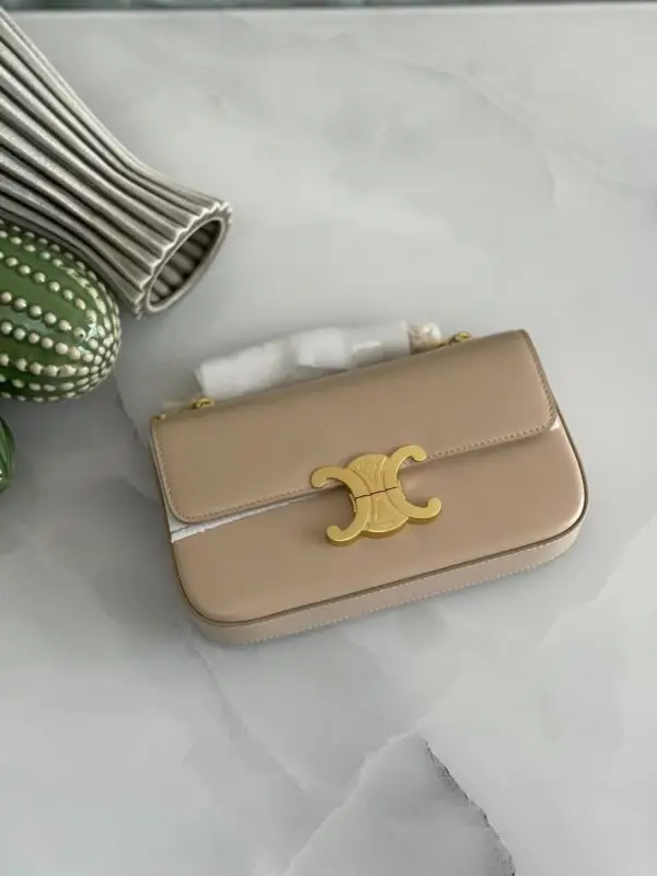 Celine Luxury Leather Chain Bag