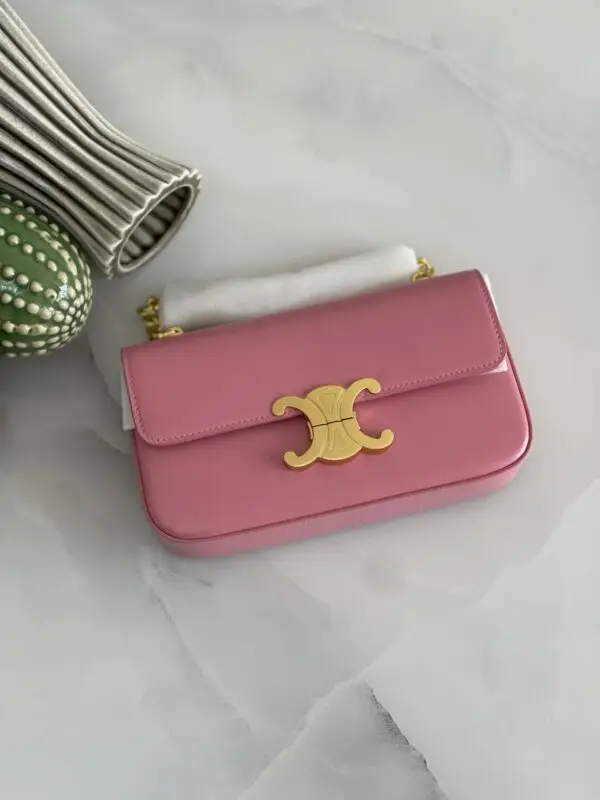 Celine Luxury Leather Chain Bag