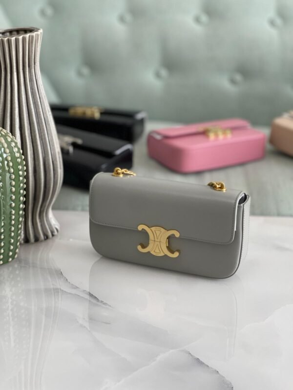Celine Luxury Leather Chain Bag